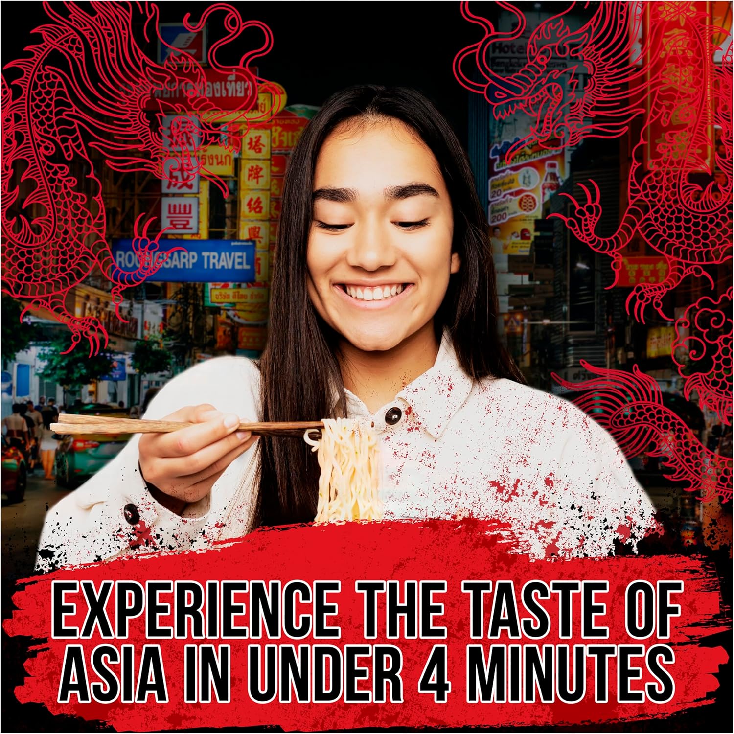 Pot Noodle Fusions Chilli Chicken Instant Snack vegan quick to make noodles 8x 100 g : Amazon.co.uk: Grocery