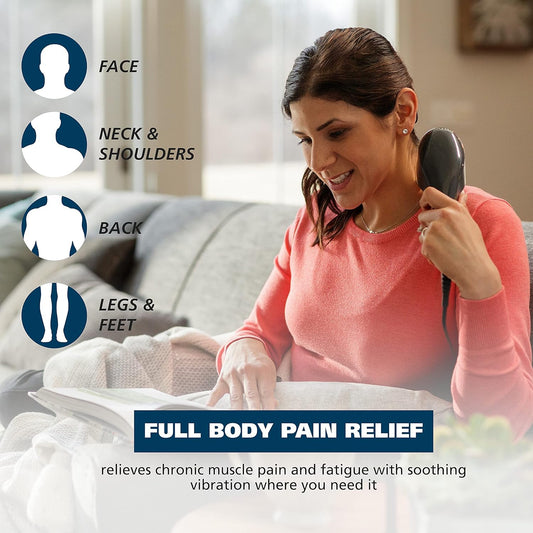 Wahl Total Body Corded Light Vibrating Rotary Massager, Relieves Pain