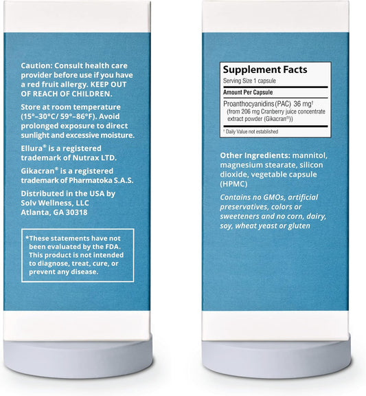 36Mg Pac: Get Ahead Of Utis With Clinically-Proven, 100% Bioavailable Pac, 90 Capsules