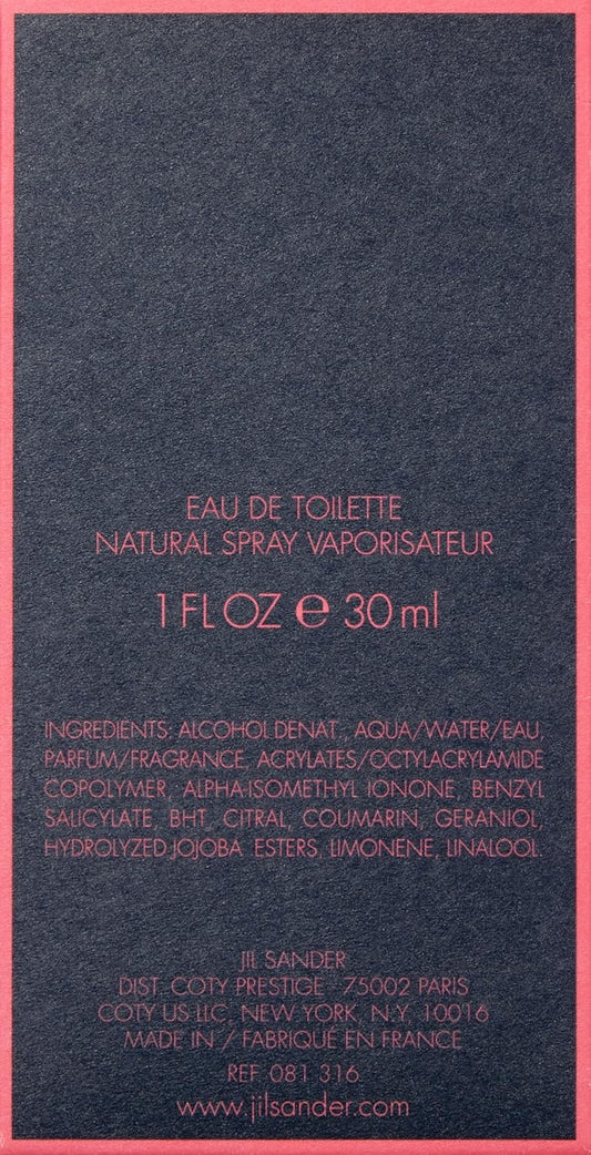 Jil Sander Sensual Jil Eau De Toilette 1.0Oz (30Ml) Spray
