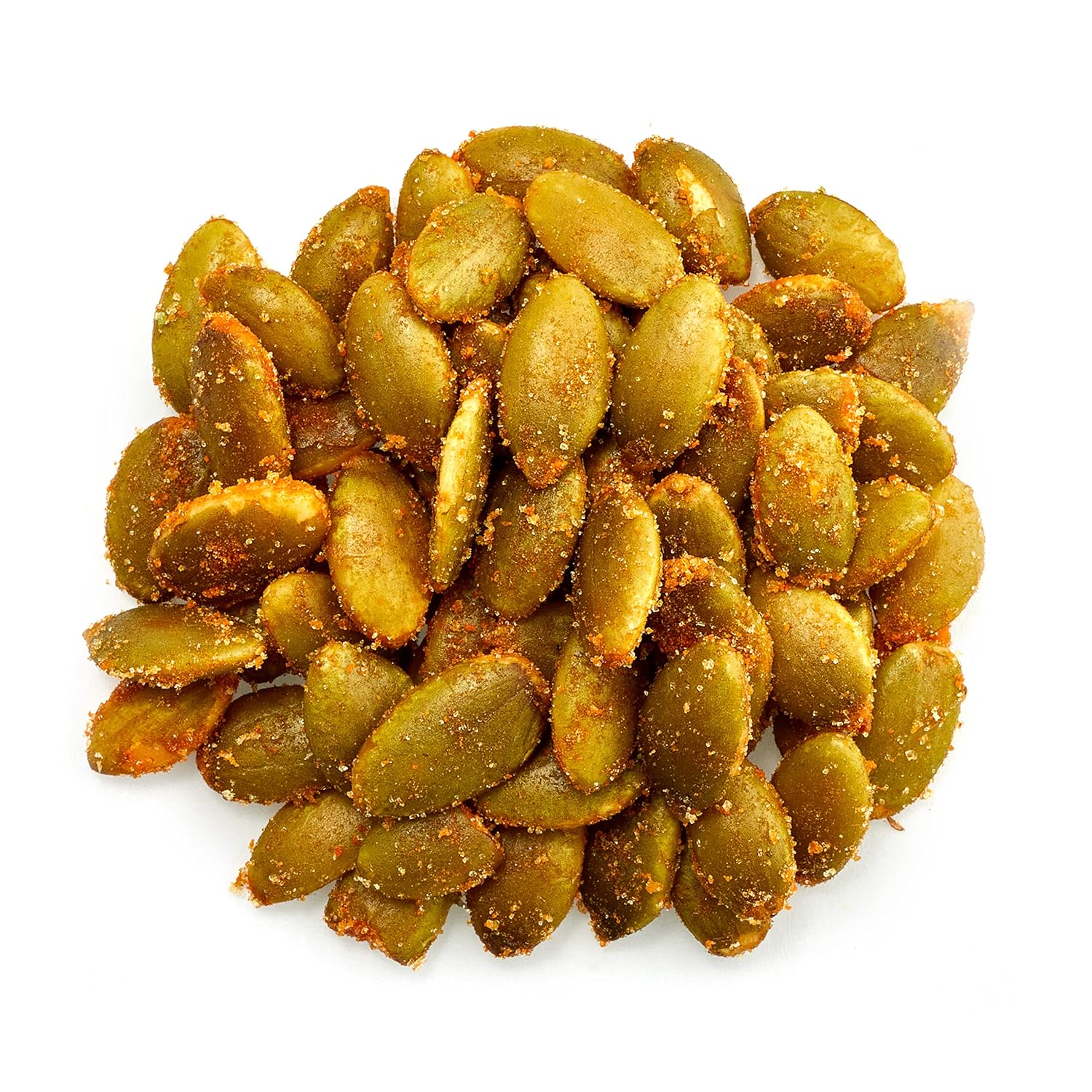 Yupik Spicy Buffalo Pumpkin Seeds, 2.2 lbs, Seasoned & Roasted Seeds, Crunchy Snack or Salad Topper, Vegan, Non GMO, No Preservatives or Artificial Flavors, Brown, Pack of 1 : Everything Else