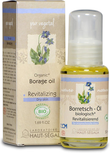Laboratoire Du Haut-Segala Organic Virgin Borage Oil, 50 Ml