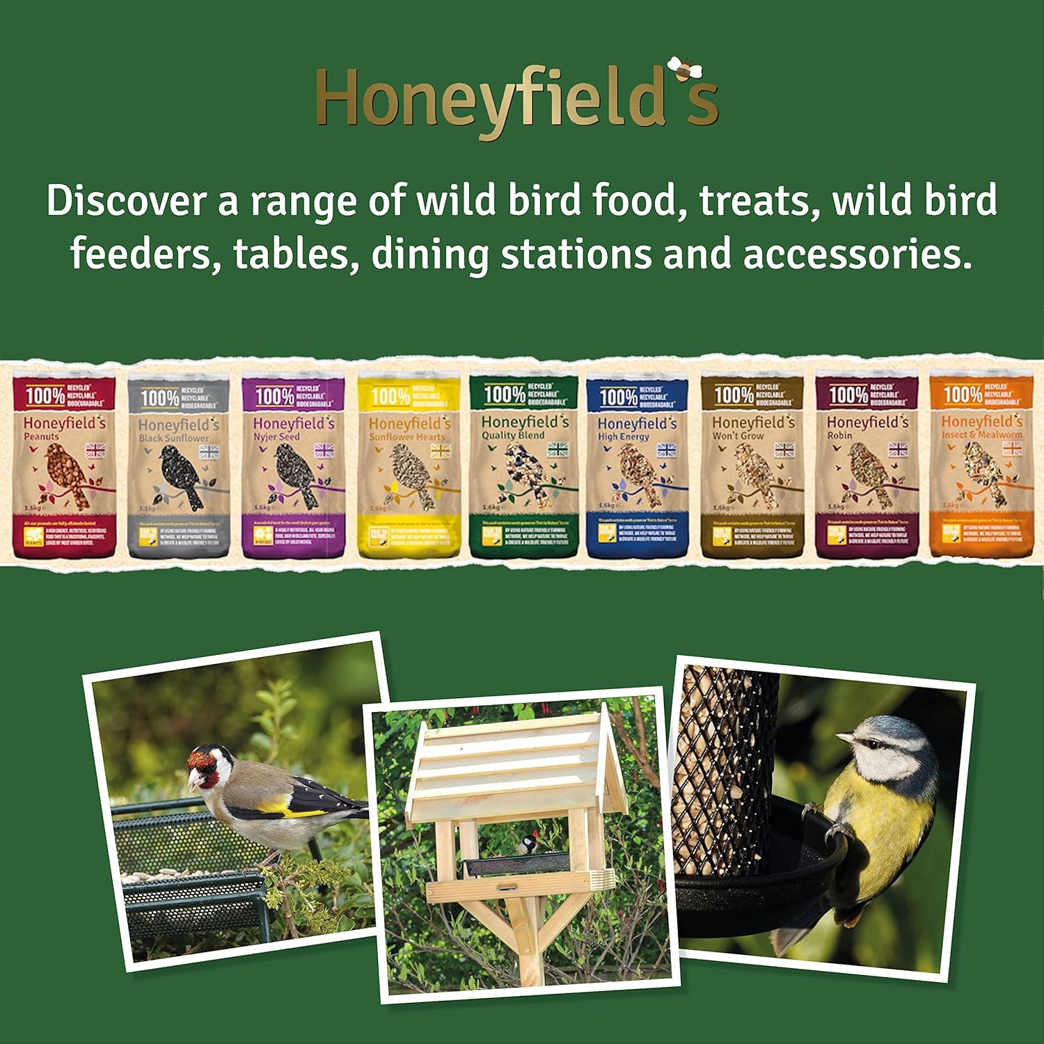 Fat Balls for Wild Birds (50) - High Energy Suet Feed, Nutritious, Great for Hanging Feeders, Attracts Birds to Garden All Year Round - Honeyfield's, 4.25 kg (Pack of 1) :Pet Supplies