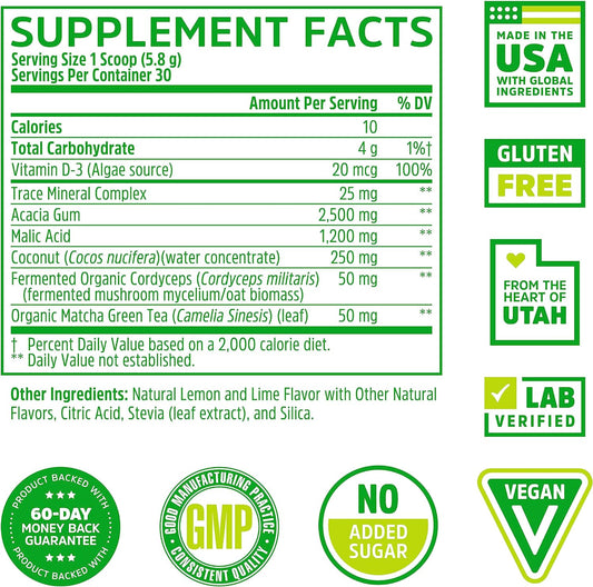 Zhou Nutrition Hydro Fuel, Sugar Free Electrolyte Powder, Replenish Nu