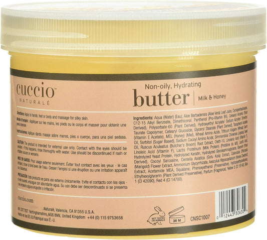 Cuccio Naturale Butter Blends 8 Oz (Pick Your Scent) (Whipped Hemp 8Oz)