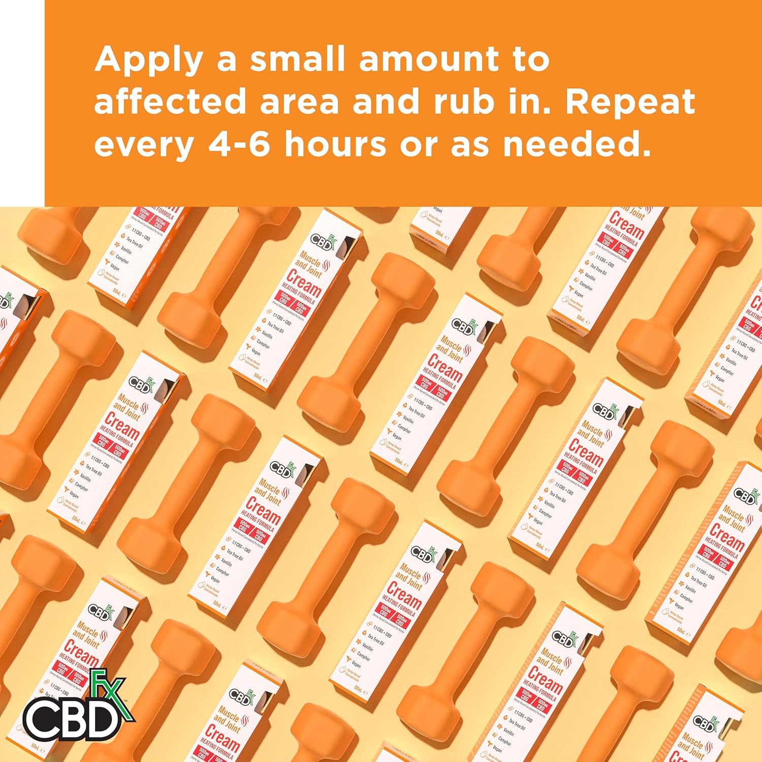 CBDfx 1000mg CBD/1000mg CBG, High Strength Muscle & Joint CBD Cream with Caffeine, Vanillin, Tea Tree Oil and White Willow Bark, Heating Formula, 50ml : Amazon.co.uk: Health & Personal Care