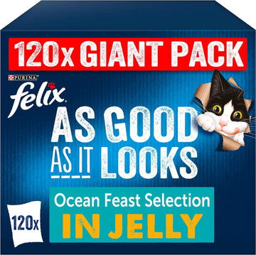 Felix As Good As It Looks Fish Cat Food 120X100G
