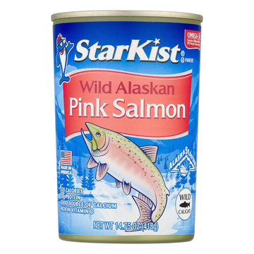Starkist Wild Alaskan Pink Salmon, 14.75 Ounce (Pack Of 12)