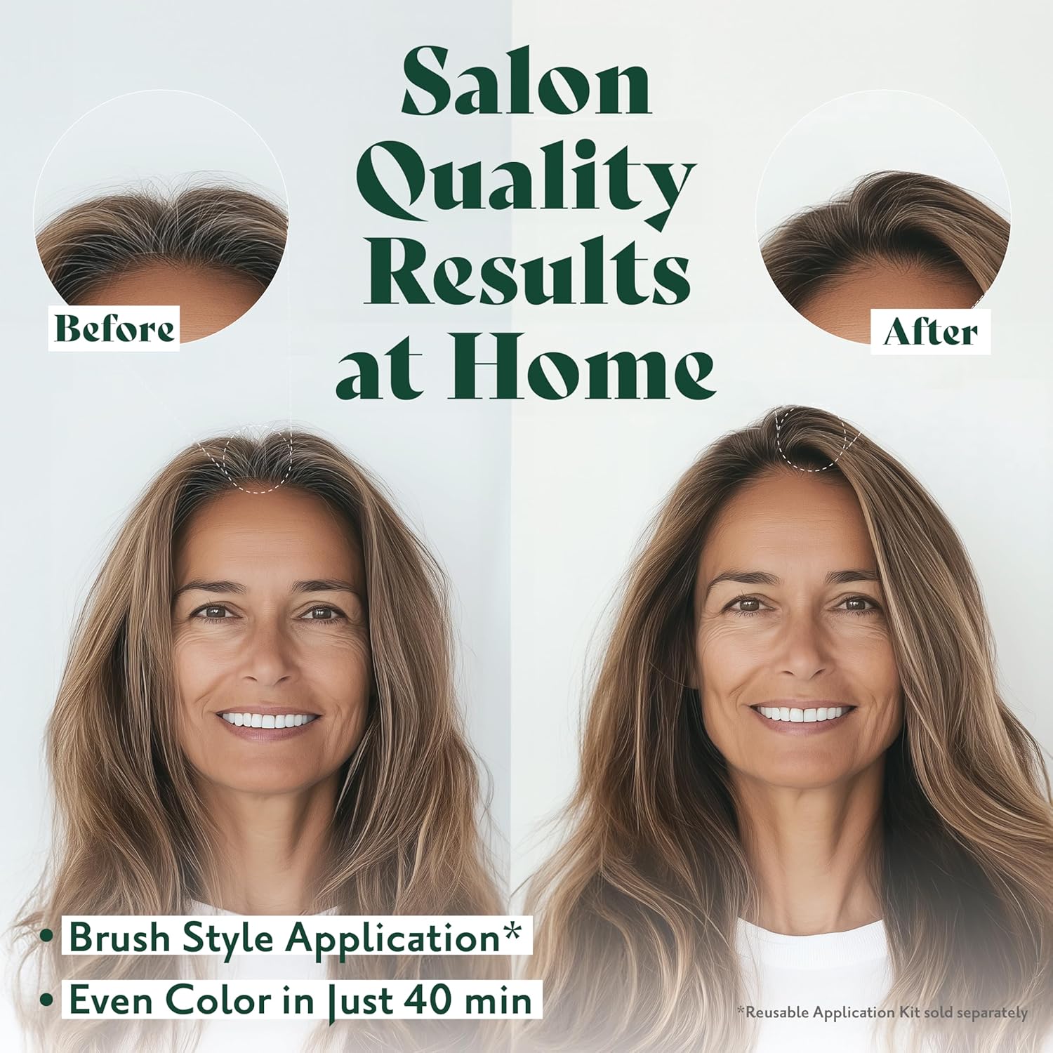 Herbatint Permanent Hair Dye For Women - 7R Copper Blonde - For Up To 100% Gray Coverage Of Resistant Gray Hair - Ammonia-Free, Alcohol-Free & Vegan - Salon Influenced Hair Color 5.75 Fl Oz : Chemical Hair Dyes : Beauty & Personal Care