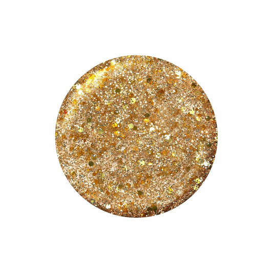 Sally Hansen Miracle Gelā¢, Holiday Less Bitter, More Glitter, Long Lasting, Gel-Like Formula, No Uv Lamp Needed, Gold Glitter Nail Polish