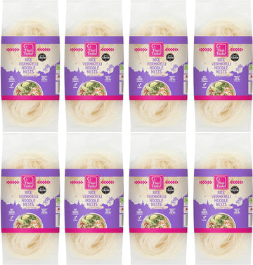 Thai Taste - Rice Vermicelli Noodle Nests - Sen Mee - 200G (Case Of 8)