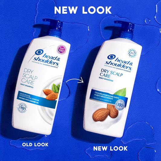 Head And Shoulders Dandruff Shampoo, Anti-Dandruff Treatment, Dry Scalp Care For Daily Use, Paraben Free, 28.2 Oz
