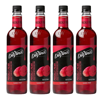 Davinci Gourmet Prickly Pear Syrup, 25.40 Fl Oz (Pack Of 4)