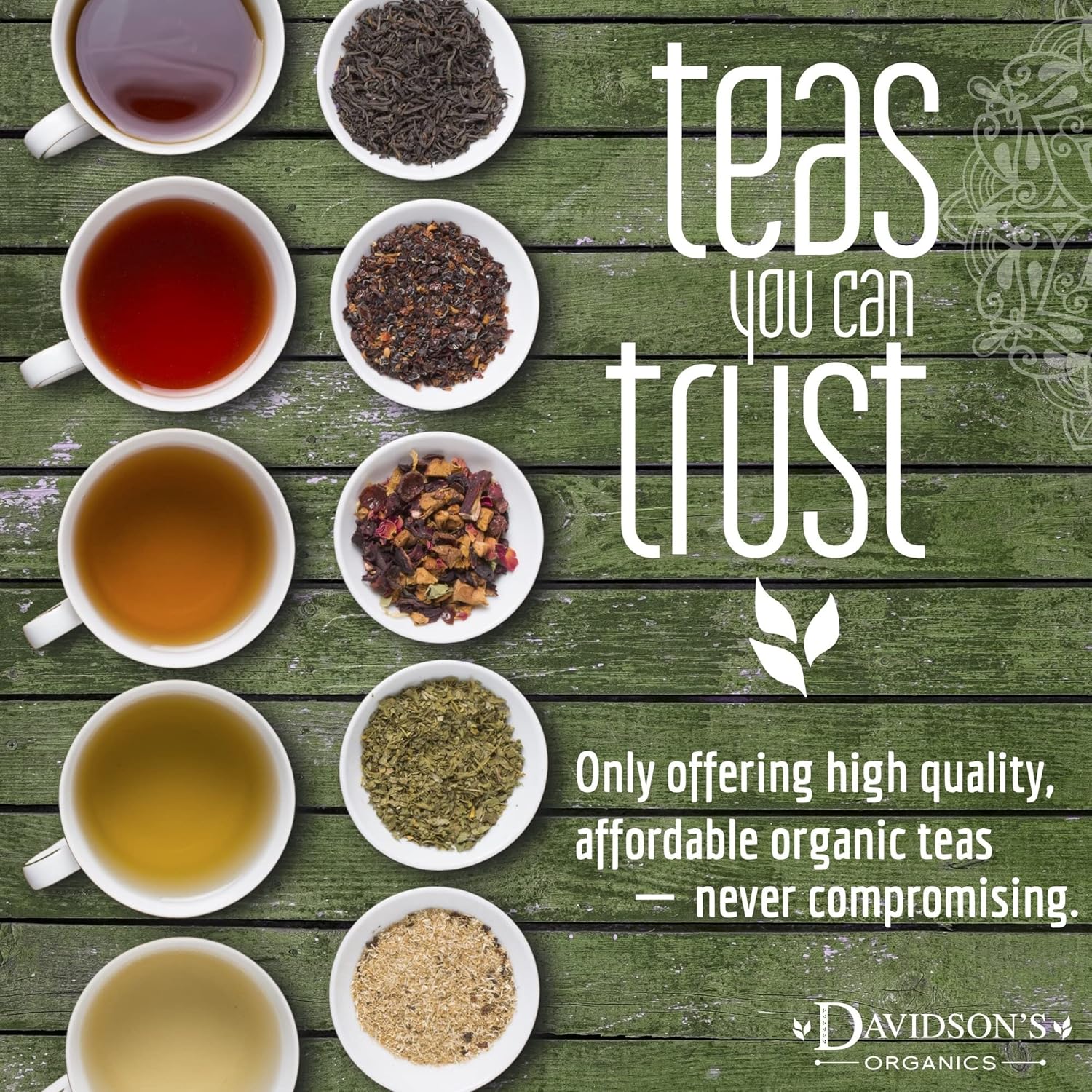 Davidson's Organics, Autumn Fruit & Flowers, Loose Leaf Tea, 16-Ounce Bag : Herbal Teas : Grocery & Gourmet Food