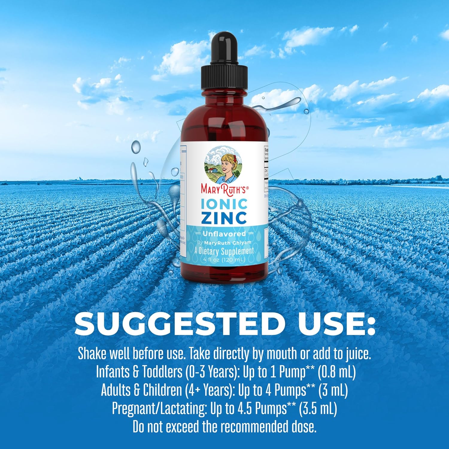 Zinc Supplements for Immune Support | Ionic Zinc for Kids & Adults | L