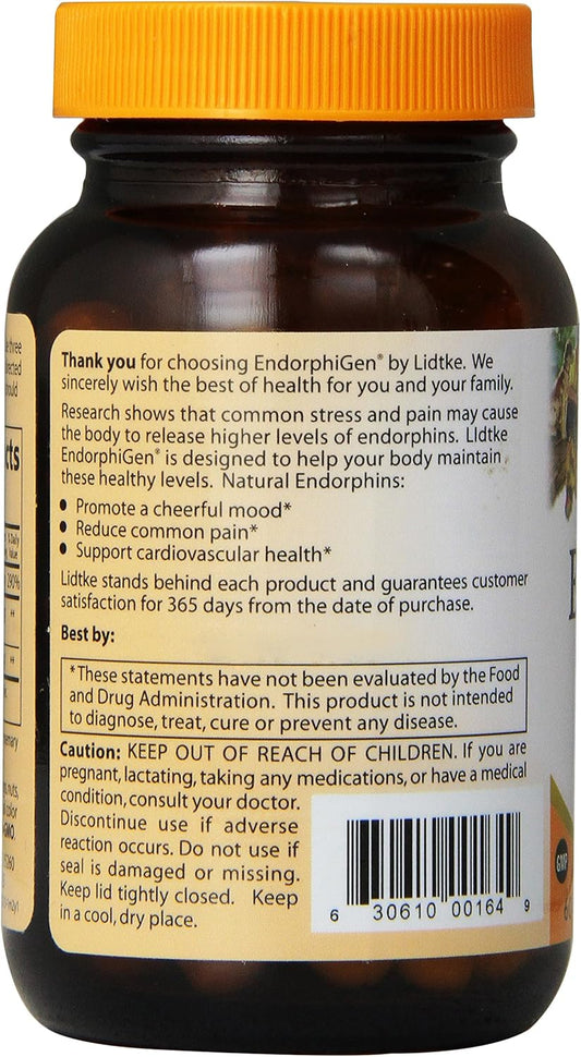 Lidtke Technologies Endorphigen Capsules, 60 Count