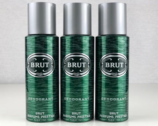 Brut Original Body Spray Deodorant Bundle 3 X 200Ml
