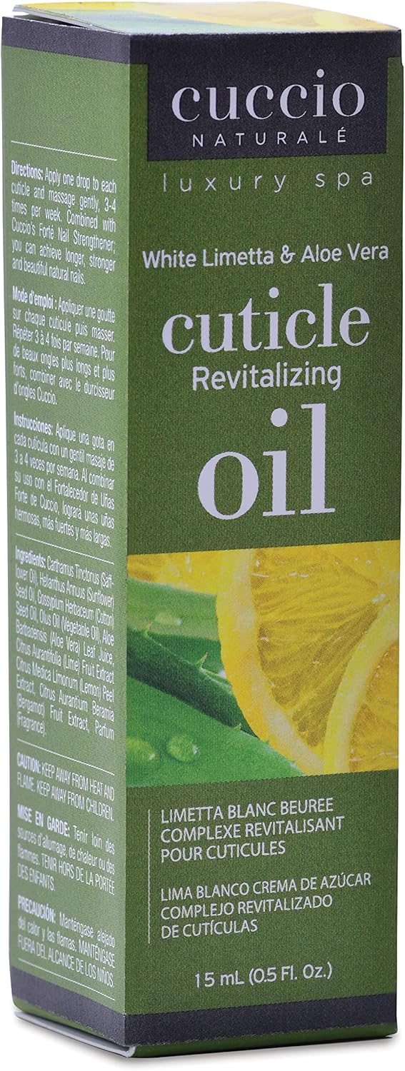 Cuccio White Limetta & Aloe Vera Cuticle Revitalizer Complex 15ml : Amazon.co.uk: Beauty