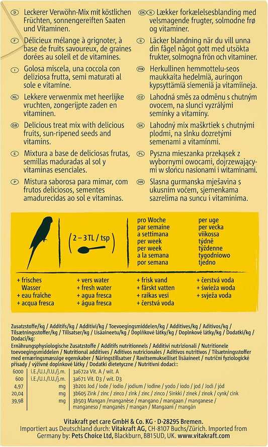 Vitakraft Budgie Fruit Cocktail 200G21878