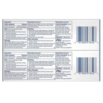 Crest Pro-Health Advanced Whitening Power Toothpaste, Twin Pack