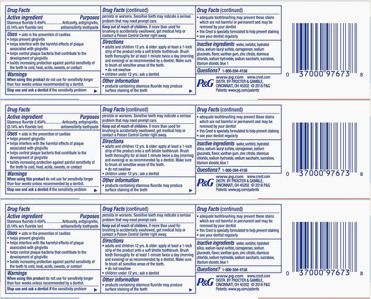 Crest Pro-Health Smooth Formula Toothpaste, Clean Mint, 4.6 Oz, 3 Count