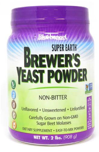 Bluebonnet, BrewerS Yeast Powder, 2 Powder