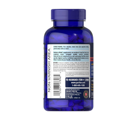 Puritan'S Pride Glucosamine, Chondroitin & Msm-2 Caplets Per Day Formula
