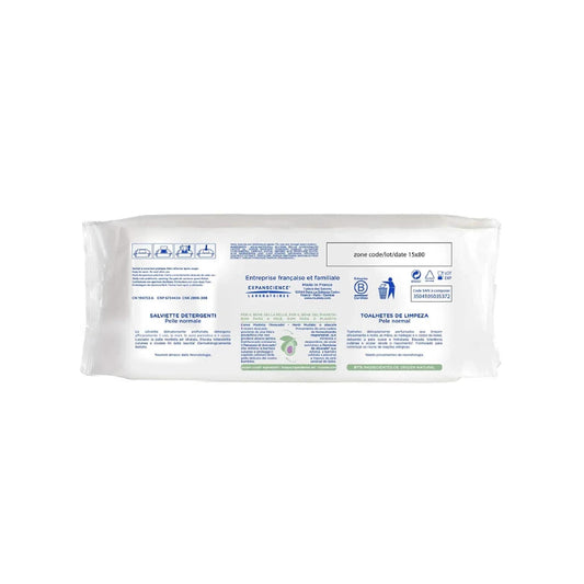 Mustela Avocado Cleansing Wipes 60 Wipes