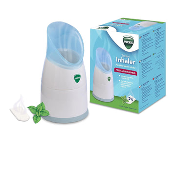 Vicks Personal Steam Inhaler With Two Scent Pads, V1300