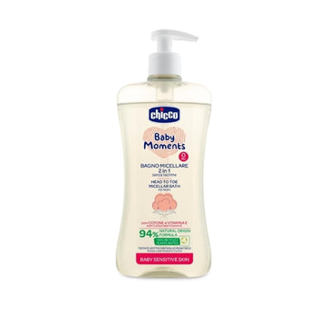 Chicco Baby Moments Sensitive Micellar Shampoo For Body And Hair