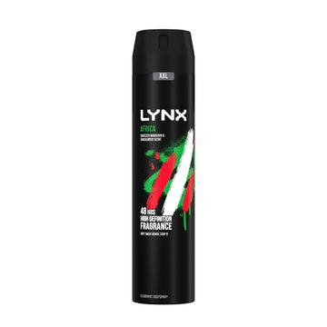 Lynx Deodorant Bodyspray Aerosol Africa 250Ml