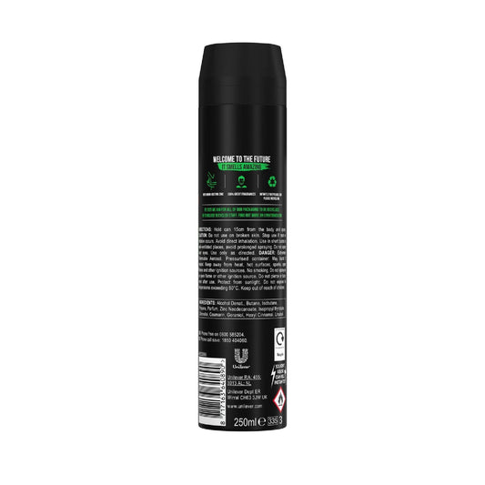 Lynx Deodorant Bodyspray Aerosol Africa 250Ml