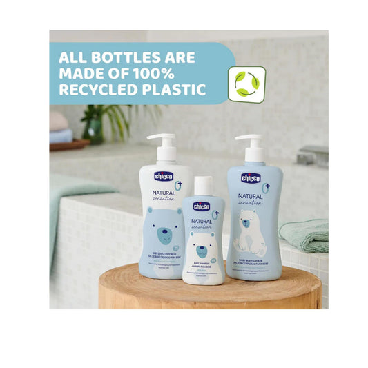 Chicco Natural Sensation Baby Shampoo And Body Wash For Children From Birth