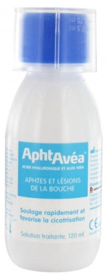 Aphtavéa Hyaluronic Acid And Aloe Vera Medicated Solution 120Ml
