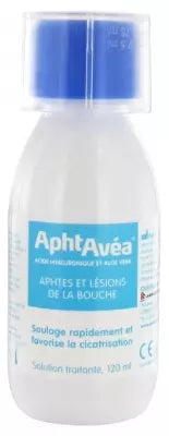 Aphtavéa Hyaluronic Acid And Aloe Vera Medicated Solution 120Ml