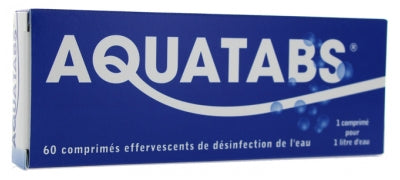 Aquatabs 1 Liter 60 Tablets