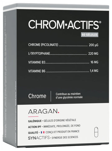Aragan Synactifs Chromactifs 60 Capsules