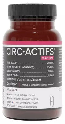 Aragan Synactifs Circactifs 60 Capsules