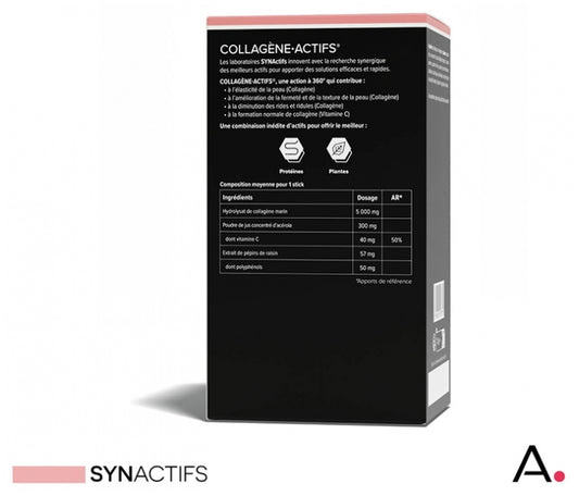 Aragan Synactifs Collagenactives 20 Sticks