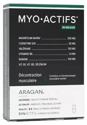 Aragan Synactifs Myoactifs 30 Capsules