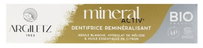 Argiletz Mineral Activ' Remineralising Toothpaste Organic 75Ml