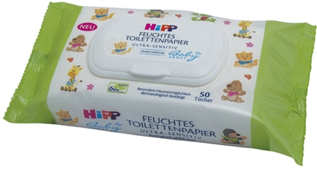 Hipp Babysanft Ultra Sensitive Moist Toilet Tissue
