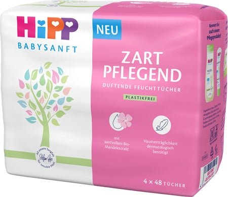 Hipp Babysanft Wet Wipes For Babies And Children