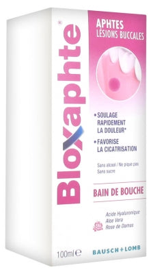 Bausch + Lomb Bloxaphte Mouthwash 100Ml