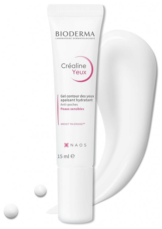 Bioderma CrƩaline Eyes Contour Cream-Gel Soothing Moisturising 15Ml