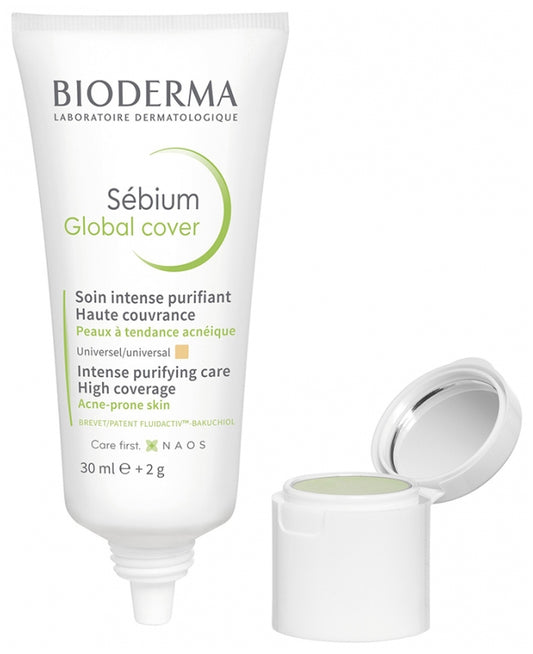 Bioderma Sébium Global Cover Intensive Purifying Care High Coverage 30Ml + 2G