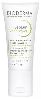 Bioderma Sébium Global Cover Intensive Purifying Care High Coverage 30Ml + 2G