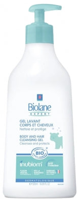 Biolane Expert Organic Body And Hair Cleansing Gel 500Ml