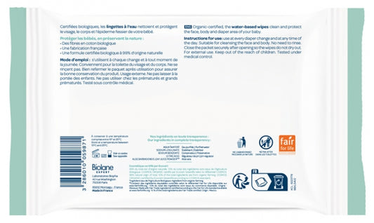 Biolane Expert Water Wipes 54 Wipes