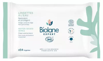 Biolane Expert Water Wipes 54 Wipes